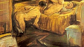 Vintage Erotic Illustration with Retro Charm