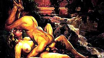 Retro animated erotica