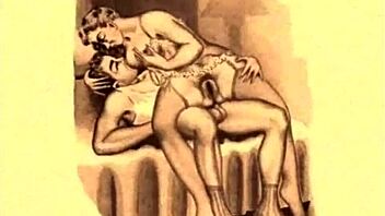 Vintage Erotic Drawings Bring Retro Charm to Life!