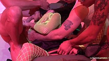 attractive woman handles group activity skillfully