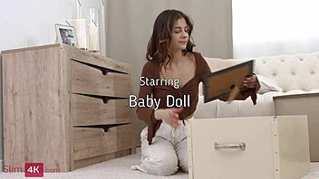 Baby Doll, sweet babe, craves wild threesome action