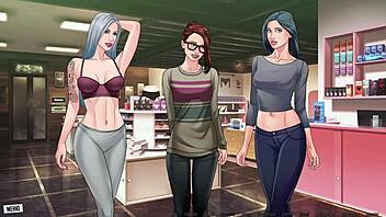 complete gameplay of our red string part 19 with anime characters