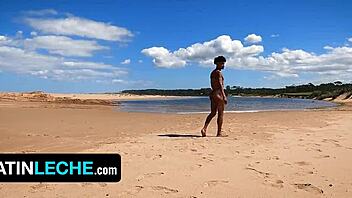 After Plowing His Gay Friend, Straight Dude Takes on Black Stud at Beach