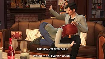 How I fucked your godmother in this naughty 3D hentai sex scene!