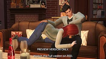 How I fucked your godmother in this naughty 3D hentai sex scene!