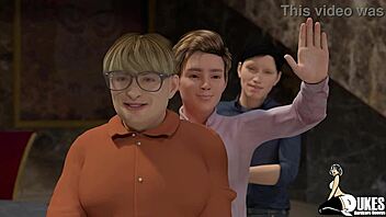 Thick Slutty Milfs Suck Monster Cocks In Group Blowjob Mansion Party!