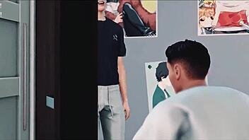 Enjoy a thrilling virtual ride in 3D cartoon reality