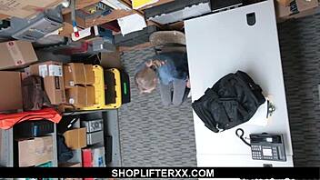 Emma Hix begs officer to avoid jail with steamy shoplifting sex. She trades freedom for a wild ride!