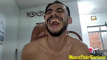 filmed marc ferri and keven dotadão banging hard. couldn't resist joining the bareback action!