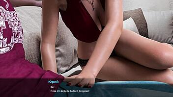 Beautiful women of Sunville in hot anime action