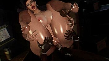 Working In The Office With Interracial Characters