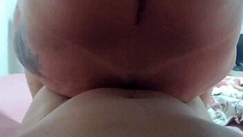 blindfolded slave sniffs panties and gets dominated by big ass hentai girl