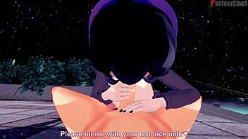 Hex Maniac's Trainer Class Turns Wild with Pokemon Sex in Fantasy Realm!