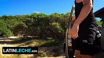 After Plowing His Gay Friend, Straight Dude Takes on Black Stud at Beach