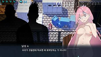 Naked Hazuka Shiina Wanders In Game Gallery!