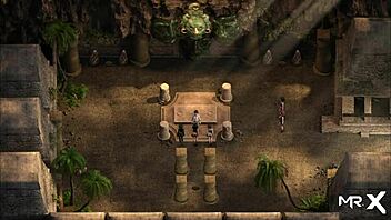 Treasureofnadia - one cock feels three pussies at once in E3 67! How does this cartoon milf handle it?