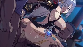 video 172 features cum creampie cock in cartoon anime hentai