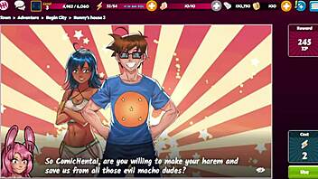 Harem heroes at Bunnys house 2 - Comic hentai