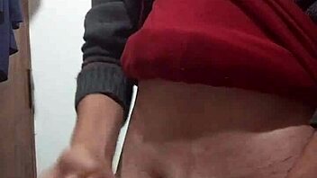 Jerking off with clothes on