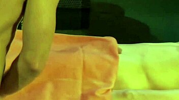 Massage session for gay lovers exploring anal relaxation