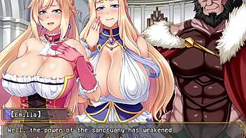 queen eng sub, creampie with wife in hardcore milf game