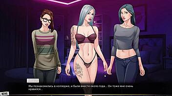 complete gameplay of our red string part 19 with anime characters