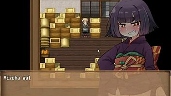 i can't believe this hentai game scene with mizuha from lolibabas of mayohiga