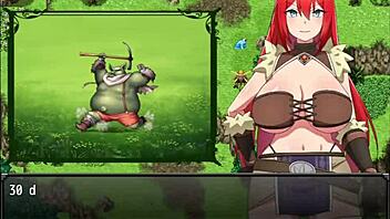 A Red Girl Saves The Boy She Loves From Bandits