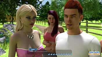 3D animated cartoon with hot milfs and big dicks
