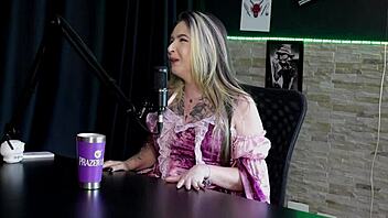 Lesbian brides foursome with stepfathers at wedding