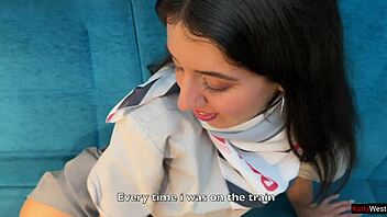 Wow! Train Conductor Gives Anal and Cumwalk to Special Rider!