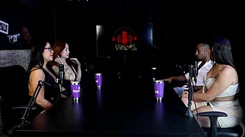 Enormous Cock Stretches Tight Pussy Brina Scarlett