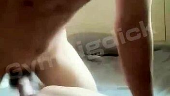 The handsome gay asian amateur couple engages in intense bareback fucking with riding and assfucking.