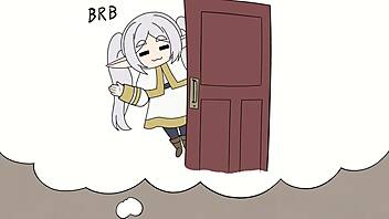 Fern Animation: The Only Shoe - Intense Creampie Action With Big Tits In Cartoon Hentai Blowjob Scene