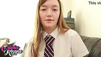 you gotta fuck the 18yo babysitter in uniform tonight