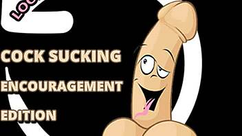 he encouraged his gay partner to suck his cock eagerly