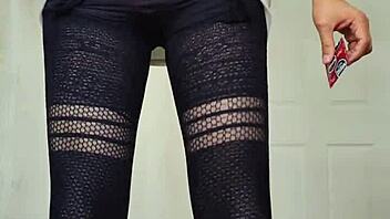 sofia natalia colin puts on condom and orgasms