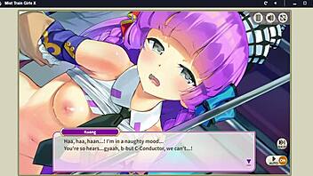 Mist Train Girls: Kuang SS Rank Scene 1 - Hentai Gaming Video