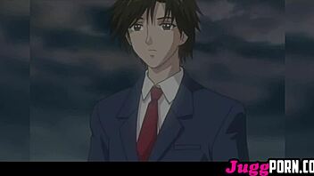 Pervertovaný šéf šuká sexy pracovnice v hentai