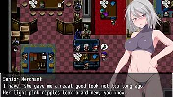 Grace explores the labyrinth town in this anime adventure part 4