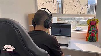 i sneak hot sex with my nerd gamer stepbro savannah watson in secret