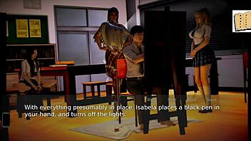 exploring the world of academy 125 in this anime game adventure