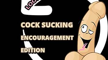 he encouraged his gay partner to suck his cock eagerly