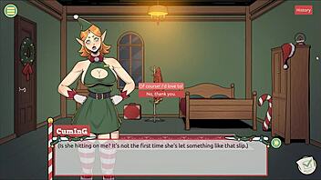 claus reveals secret to naughty elf