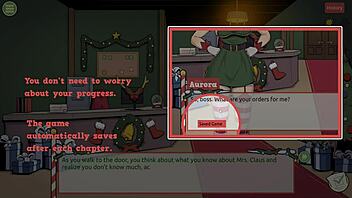 claus reveals secret to naughty elf