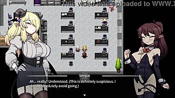 corporate SUCCUBUS part 4 in anime game