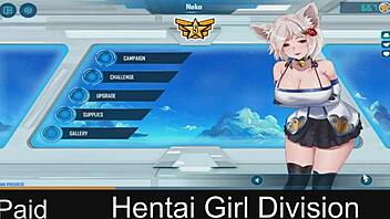 Hentai game with anime-style artwork and casual gameplay