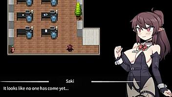 corporate SUCCUBUS part 4 in anime game