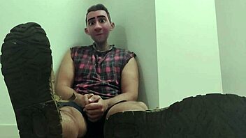 seduced my stepdad's twin, the rugged masculine stepuncle for taboo footjob