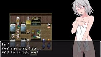 Grace explores the labyrinth town in this anime adventure part 4